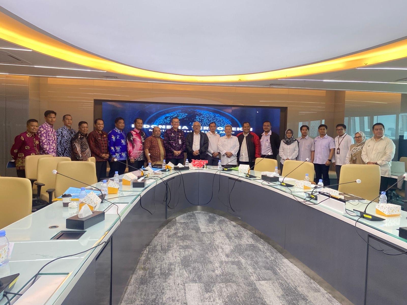 Kadis Kominfo Provinsi Jambi Pimpin Rombongan  Audiensi ke Komdigi RI