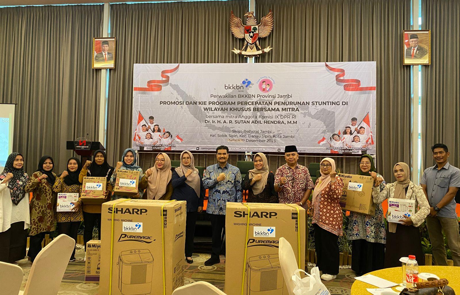 BKKBN Provinsi Jambi Menggandeng SAH untuk Dorong Angka Stunting 2024 di Provinsi Jambi Turun Lagi