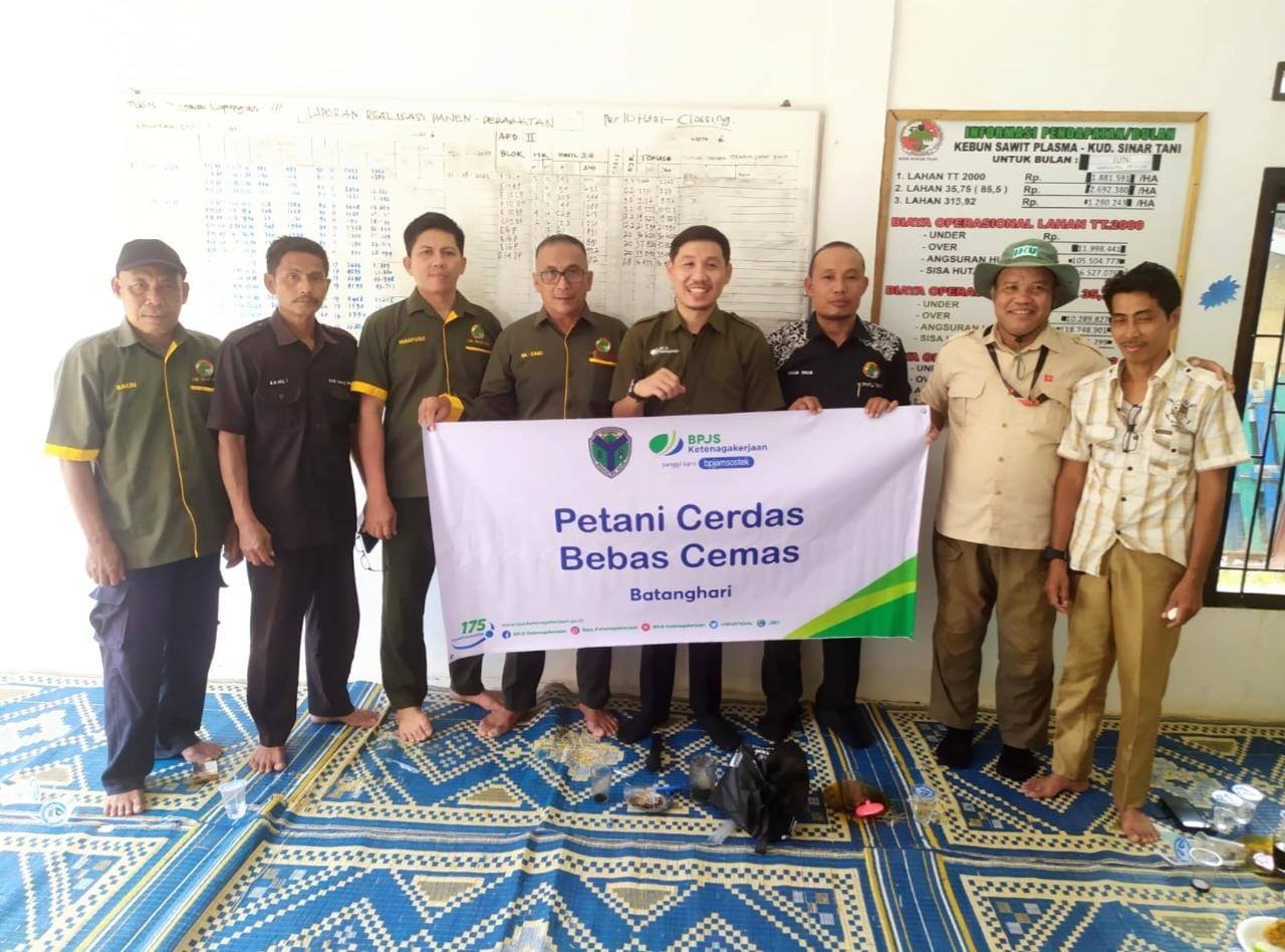 BPJS Ketenagakerjaan Sosialisasi Manfaat Perlindungan BPJAMSOSTEK di Muara Bulian