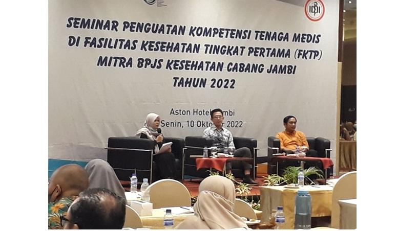 BPJS Kesehatan Jambi Tingkatkan Kompetensi Dokter Umum FKTP