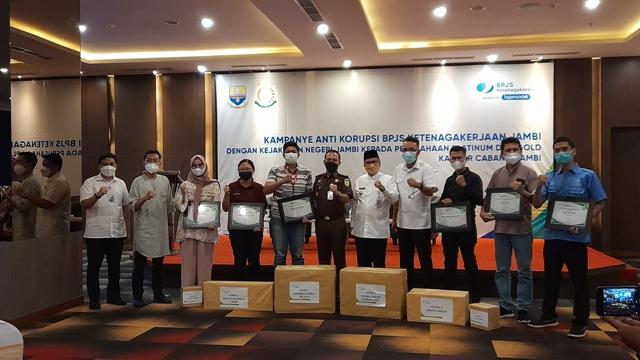 BPJS Ketenagakerjaan Kampanye E-Channel dan Optimalisasi Kepatuhan Perusahan Platinum dan Gold