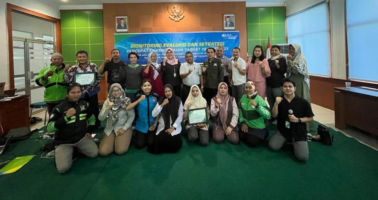 BPJS Ketenagakerjaan Adakan Monitoring Evaluasi Pencapaian Target Perisai 2023