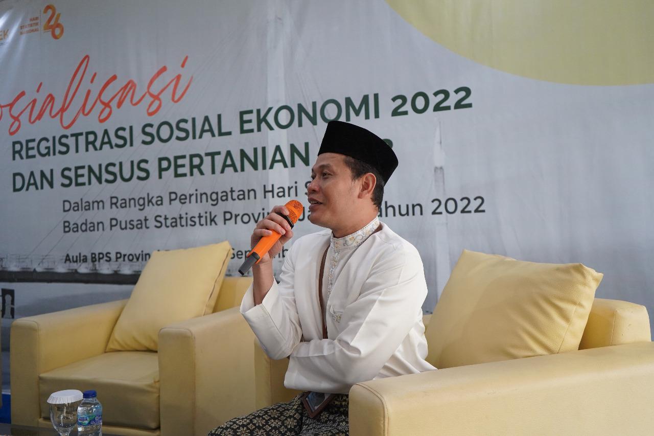 BPS Provinsi Jambi Ajak Masyarakat Sukseskan Pendataan Awal Regsosek yang Telah Dimulai