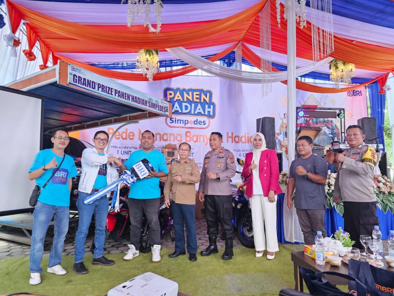 BRI Cabang Sarolangun Gelar Undian Simpedes Periode II Tahun 2023, Grandprize 1 Unit Mobil