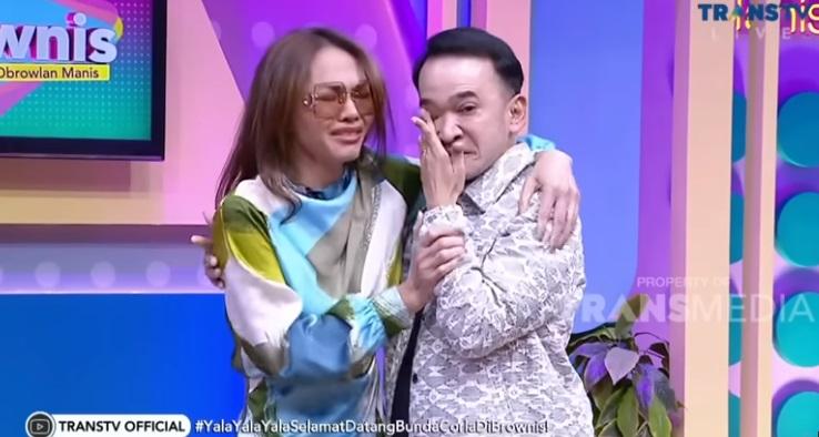 Tangis Bunda Corla Pecah saat Bertemu dengan Ruben Onsu: Ya Allah Bersyukur Kamu Sekarang Bahagia Ya