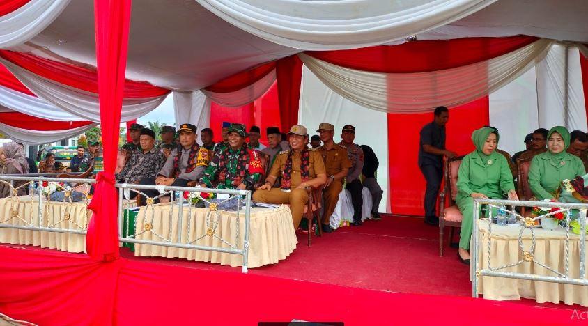TMMD ke 115 Resmi Dibuka di Batanghari, Fadhil Arief Ajak Masyarakat Sukseskan Kegiatan