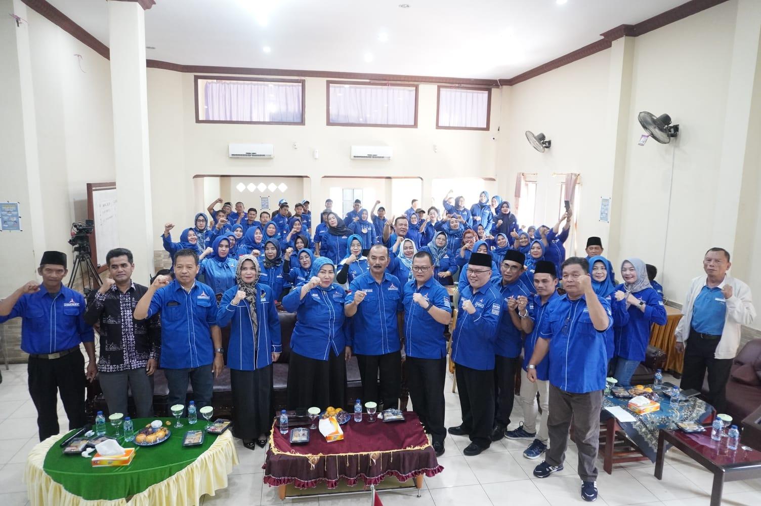 Demokrat Tanjabbar Menggelar Pendidikan dan Pembekalan Bacaleg, Optimis 2024