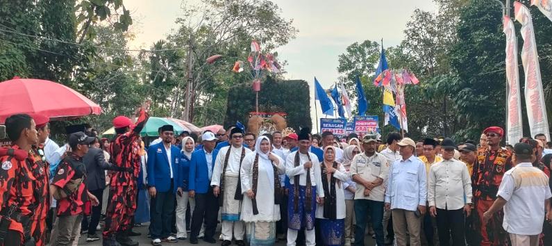 Daftar ke KPU, Masnah-Zulkifli akan Lanjutan Program Sebelumnya