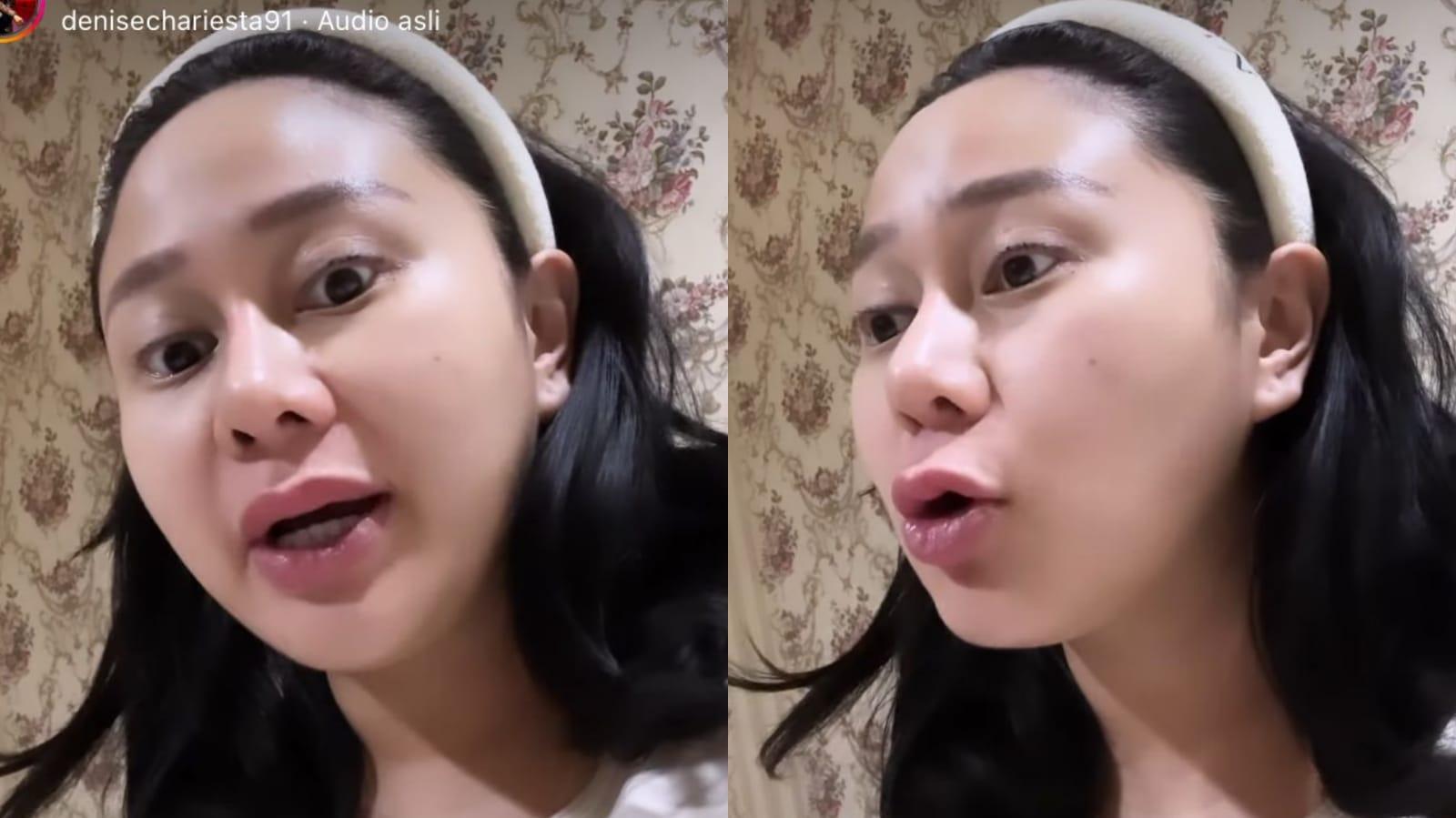 Denise Chariesta Ngamuk Disebut Netizen Hamil Bohongan: Gua Dibilang Pakai Perut Palsu