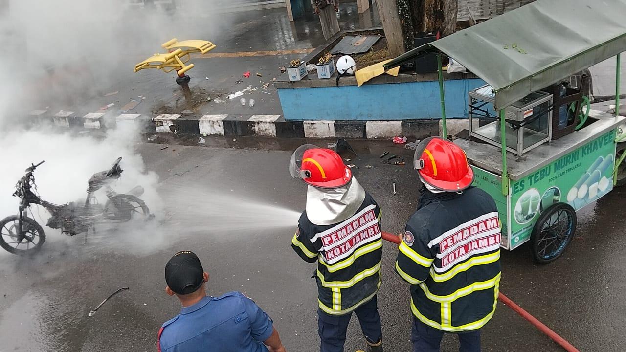 Selang 60 Menit, Dua Peristiwa Maut Terjadi di Pal V Kota Jambi