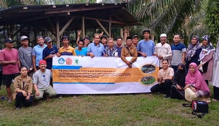 Dukung Sustainable Practices, Fapet UNJA Terapkan Manajemen Kandang dan Pakan Sapi