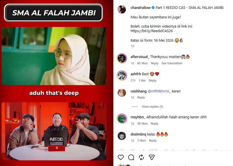 Film-Karya-Siswa-SMA-Al-Falah-Jambi-Dikomentari-Chandra-Liow.jpg