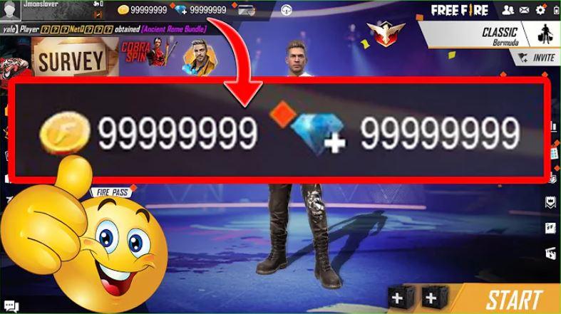 Diamond 999999+, Download Game Free Fire MAX MOD APK, UANG UNLIMITED hingga Auto Headshot!