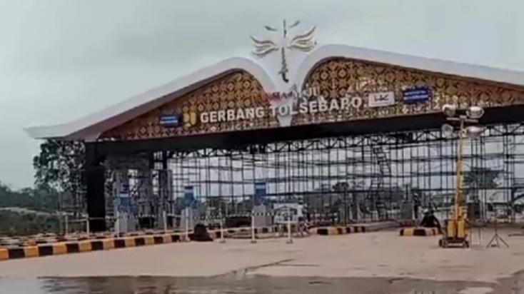 Viral Gerbang Tol Sebapo Dikritik Warga Muaro Sebapo, Minta Nama Gerbang Diubah