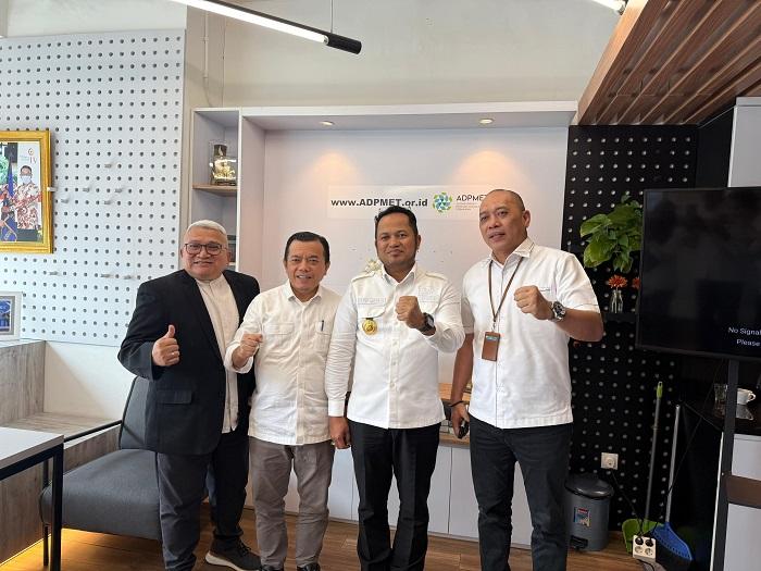 Gubernur Jambi Al Haris Bahas DBH dan PI Bersama ADPMET di Jakarta