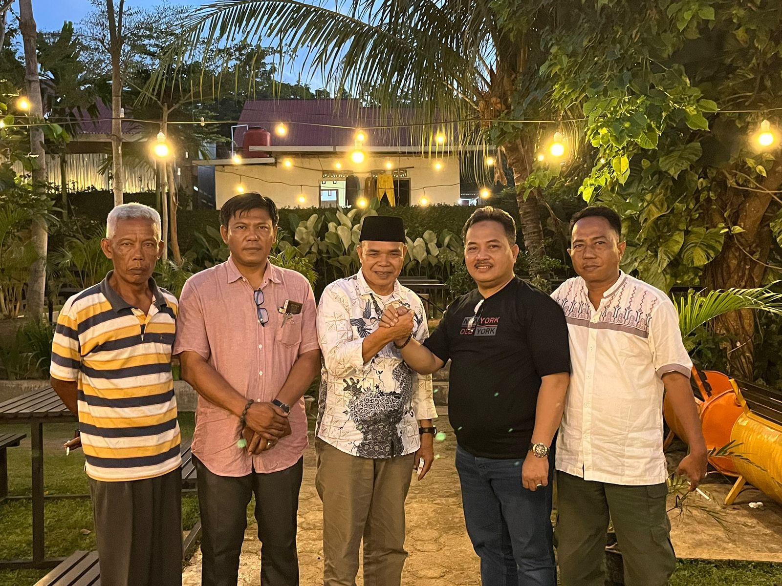 Rekonsiliasi di Rimbo Bujang: Hamdi Bintang Gabung Tim Pemenangan Aspan-Wartono