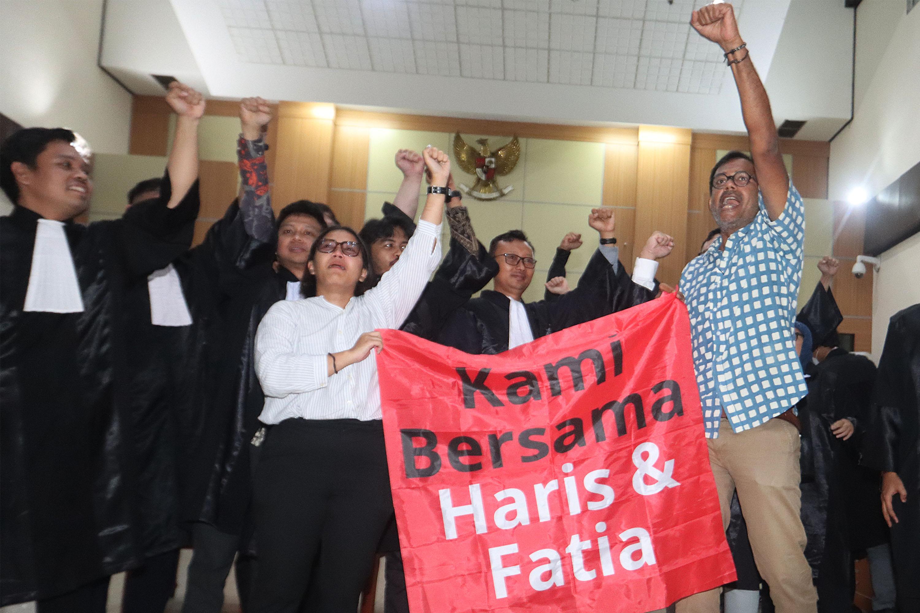 Haris-Fatia Bebas, Hakim Nyatakan tak Bersalah, Dugaan Pencemaran Nama Terhadap Luhut Pandjaitan