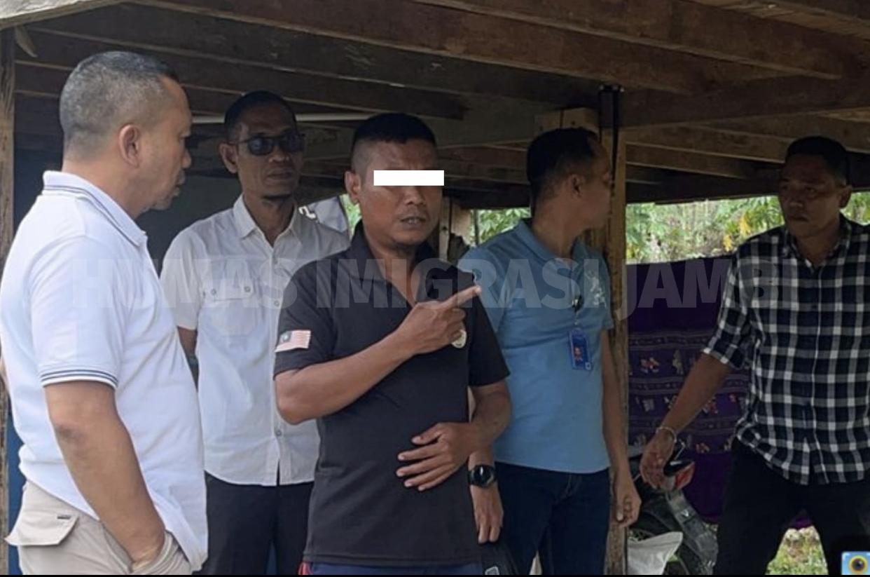 Imigrasi Jambi Membekuk Satu Orang WNA Filipina Tidak Memiliki Dokumen Keimigrasian di Batanghari