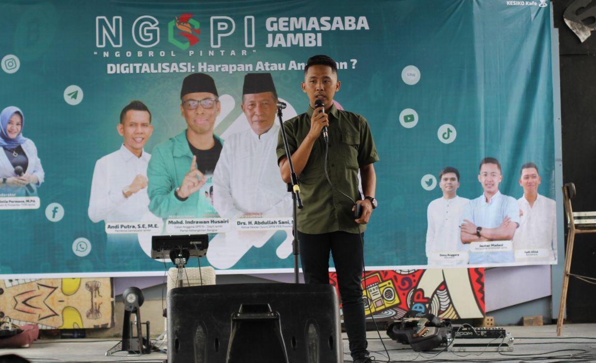 Tarik Minat Mahasiswa, Gemasaba Jambi Gelar Diskusi Digital, Hadirkan Bacaleg Hingga Influencer