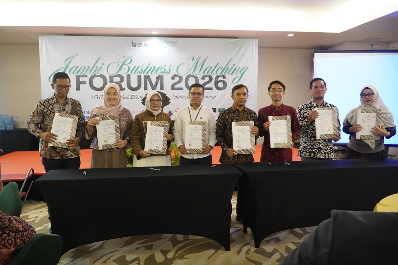 Gubernur Al Haris Buka Jambi Business Matching Forum 2026, Dorong UMKM Naik Kelas