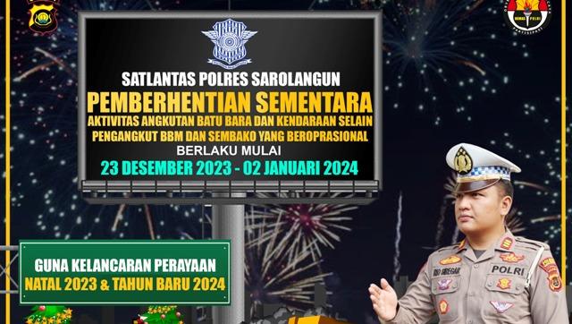 Diskresi Polda Jambi, Jelang Nataru Operasional Batu Bara di Sarolangun Disetop