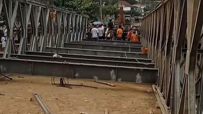 Jembatan Bailey Jambi-Sumbar Sudah 80 Persen, Diprediksi Minggu Sudah Bisa Dilalui