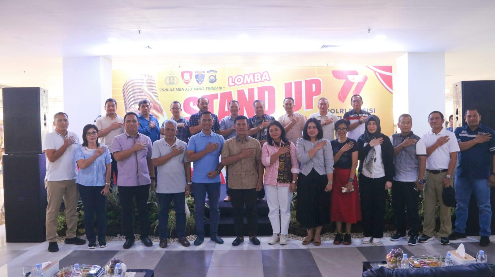 Pererat Hubungan Polri dan Masyarakat, Kapolda Jambi Buka Lomba Sstand Up Comedy