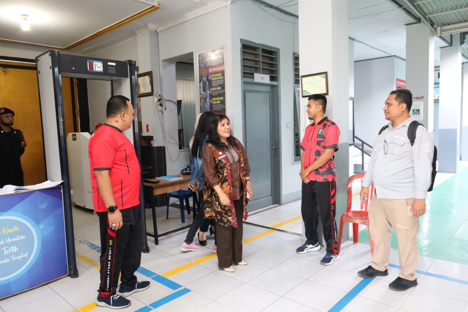 Kadivmin Kanwil Kemenkumham Jambi Lakukan Evaluasi Capaian Kinerja pada Lapas Kuala Tungkal