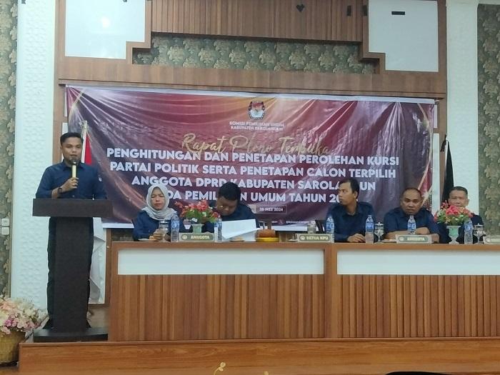 Daftar Nama 30 Anggota DPRD Sarolangun Terpilih Periode 2024-2029 Hasil Penetapan KPU