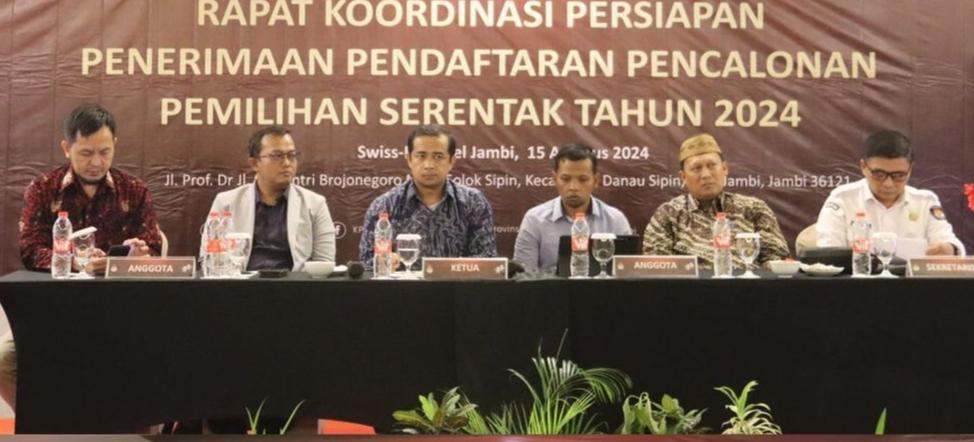 Resmi, Nama Dua Pasangan Calon di Pilgub Jambi 2024 Lengkap Partai Pengusungnya