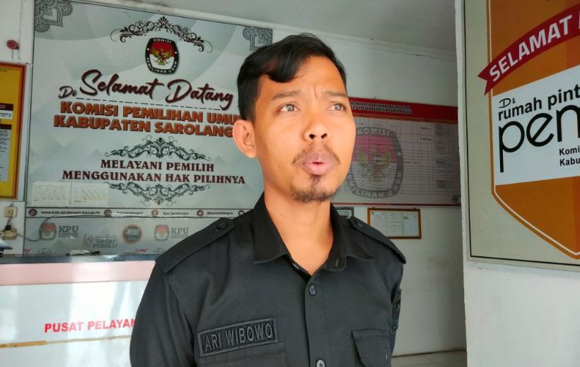KPU Sarolangun Belum Terima Pengajuan Całon Kepala Daerah Melakukan Kampanye Terbuka