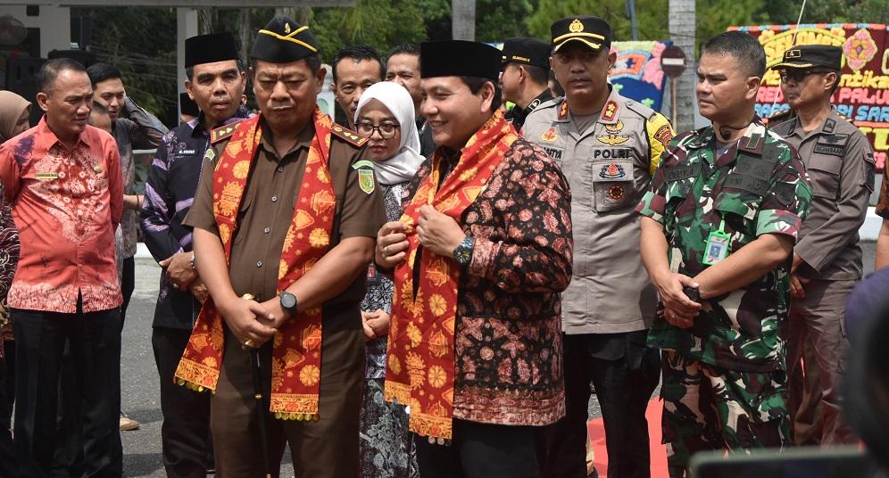 Kajari Sarolangun Resmi Digantikan Alfred Tasik Palulungan, Pemkab Ucapkan Selamat Datang
