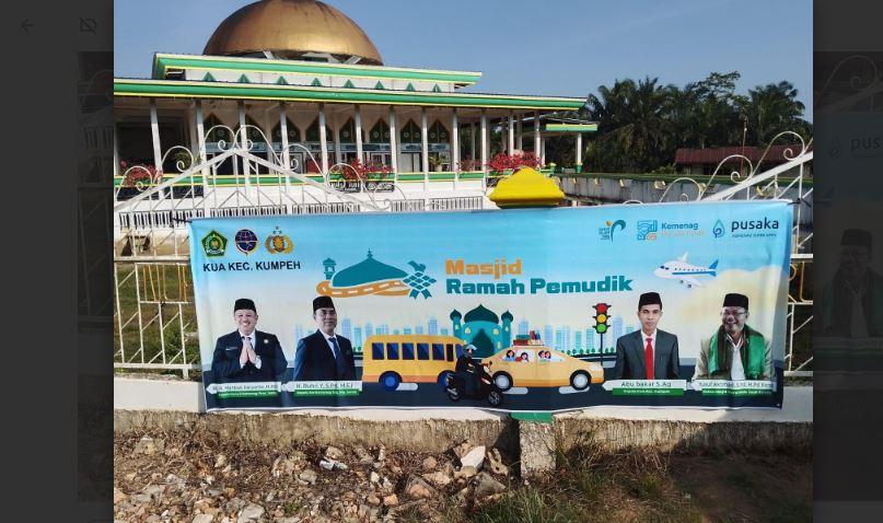 Daftar 11 Masjid Ramah Pemudik yang Disiapkan Kemenag Muaro Jambi, Tempat Singgah Nyaman