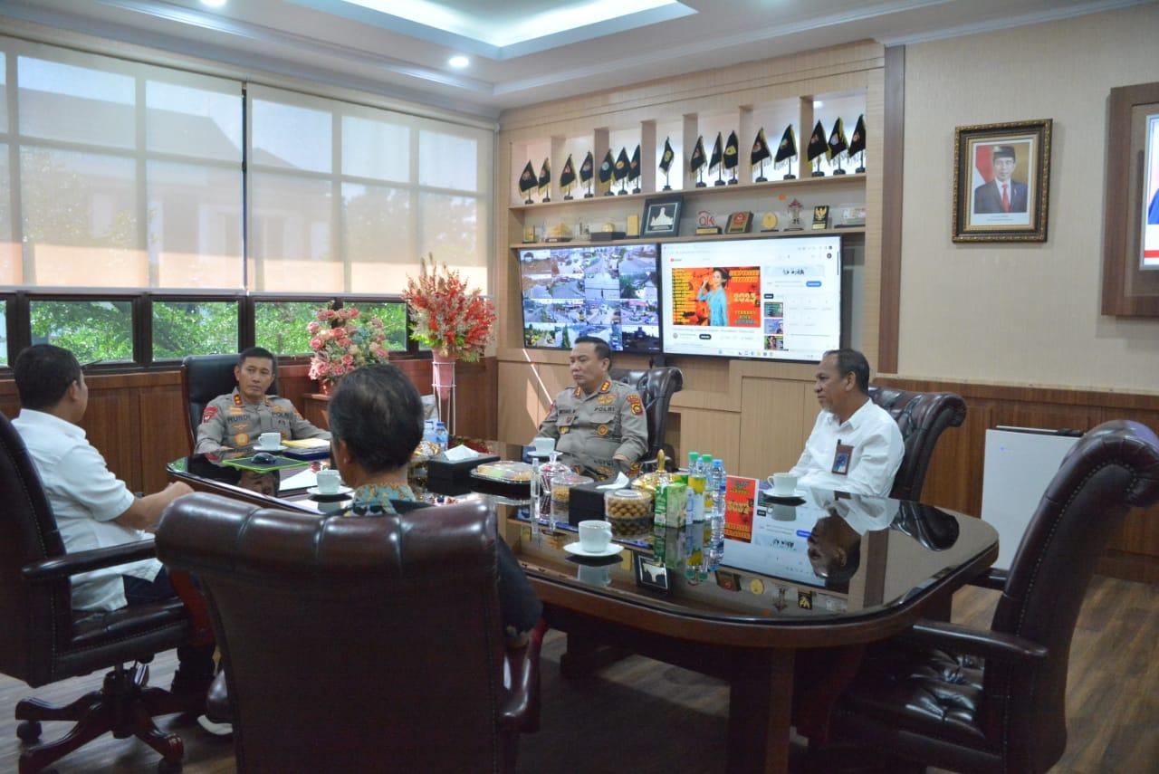 Kapolda Jambi Sambut Hangat Silaturahmi Regional Head 2 PT Pelindo