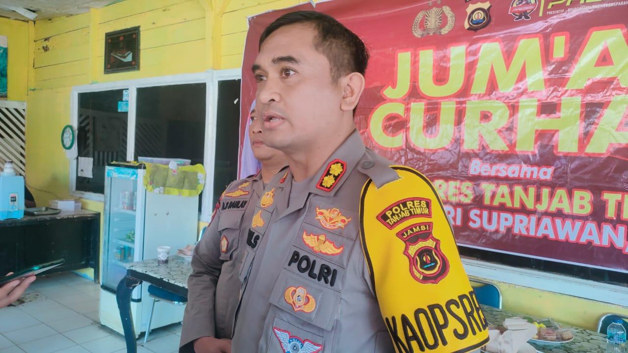 Polres Tanjabtim Imbau Masyarakat Tak Membuka Lahan dengan Membakar, Bisa Didenda Rp 15 Miliar