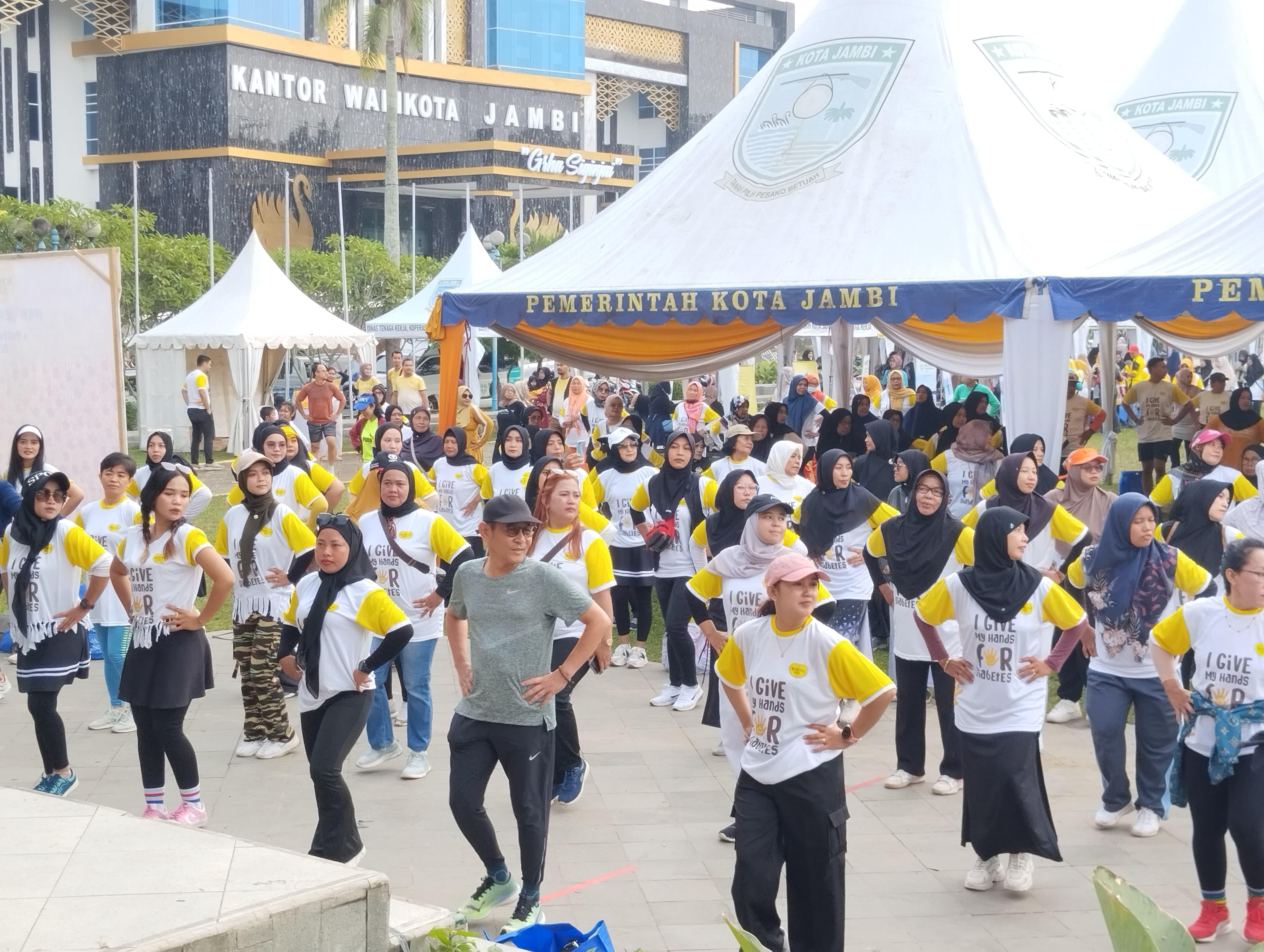 Pemkot Jambi dan Nutrifood Indonesia Gelar Peringatan Hari Diabetes se-Dunia Tahun 2024