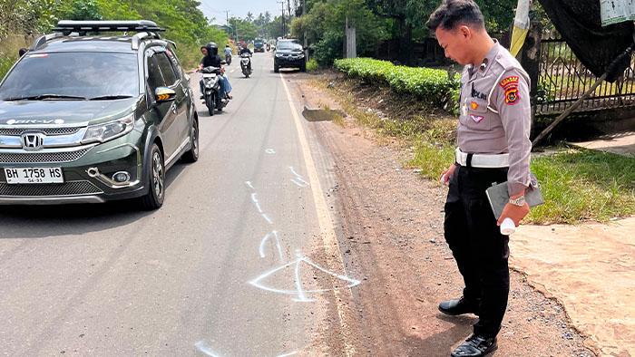 Truk Lindas Pemotor di Sungai Gelam, Kecelakaan Maut di Muaro Jambi - Tribunjambi.com