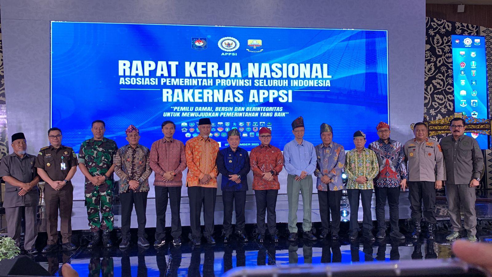 Edi Purwanto Ingatkan Soal Netralitas Pemilu pada Rakernas APPSI
