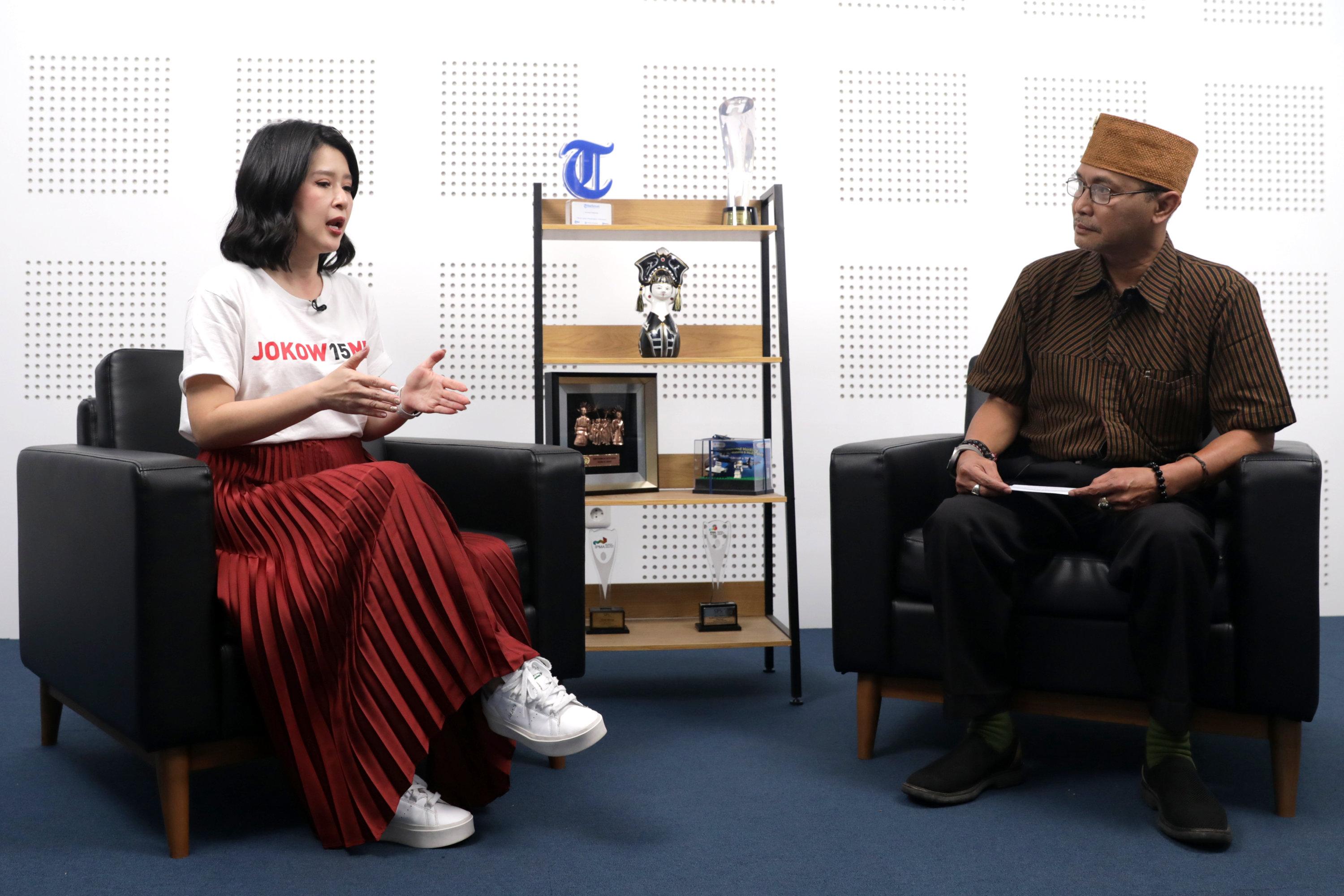 Grace Natalie: ''Masa Butiran Debu Mengejek Partai Pemenang Pemilu''