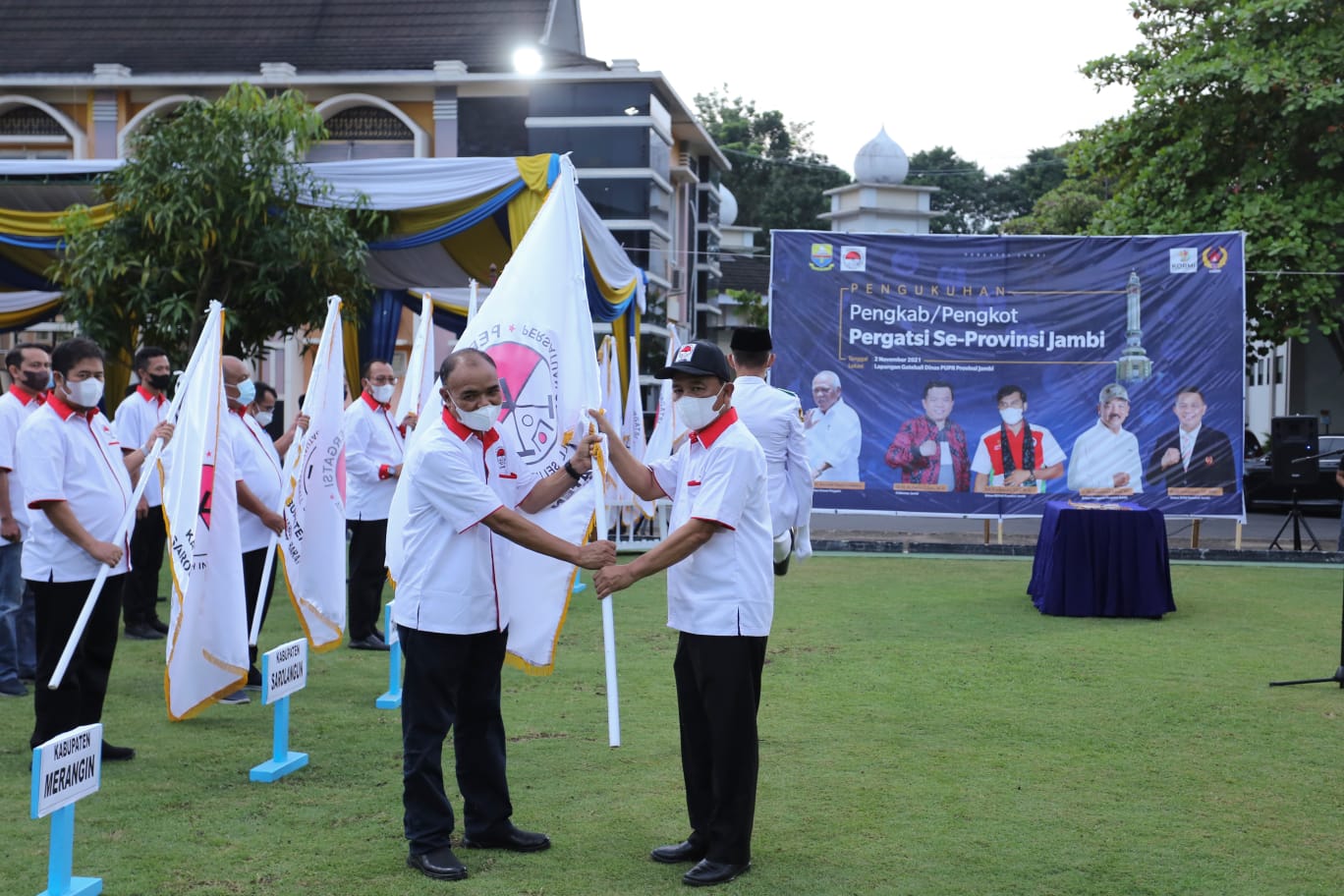Persatuan Gateball Seluruh Indonesia Provinsi Jambi Kukuhkan 9 Pengkab/Pengkot