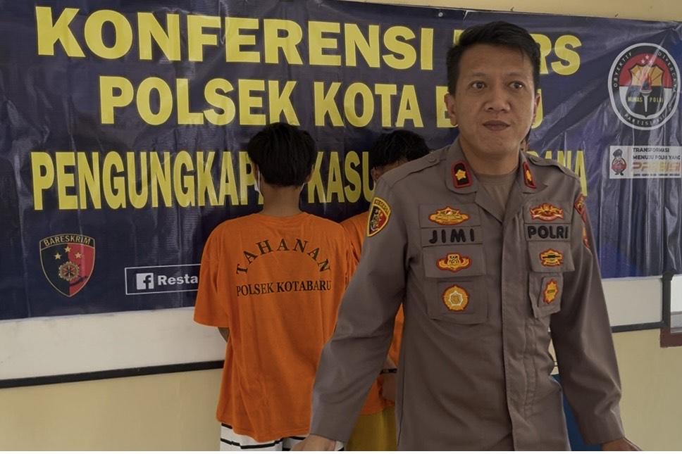 Berkas Kasus Curanmor Eks Geng Motor Jambi Dilimpahkan Polsek Kota Baru ke Kejaksaan