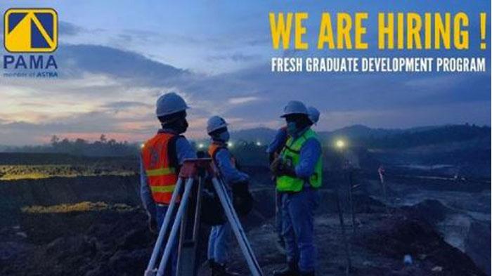 Lowongan Kerja PT Pamapersada Nusantara untuk Lulusan D3 dan Lulusan S1
