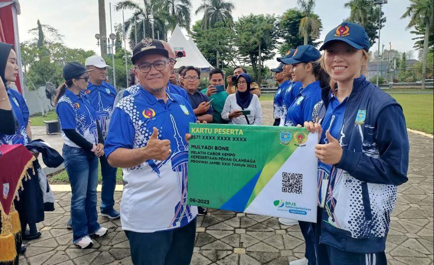 Pemkot Jambi Beri Jaminan Atlet dengan BPJS Ketenagakerjaan