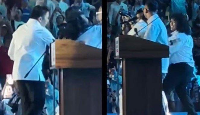 Perangai Marshel Widianto Langsung di Tegur Mayor Teddy Saat Sepanggung dengan Prabowo-Gibran