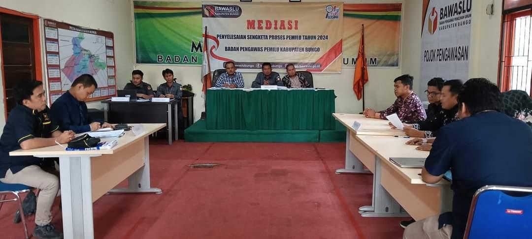 Usai Mediasi, KPU Bungo akan Loloskan Caleg Partai Ummat yang Tak Masuk DCS