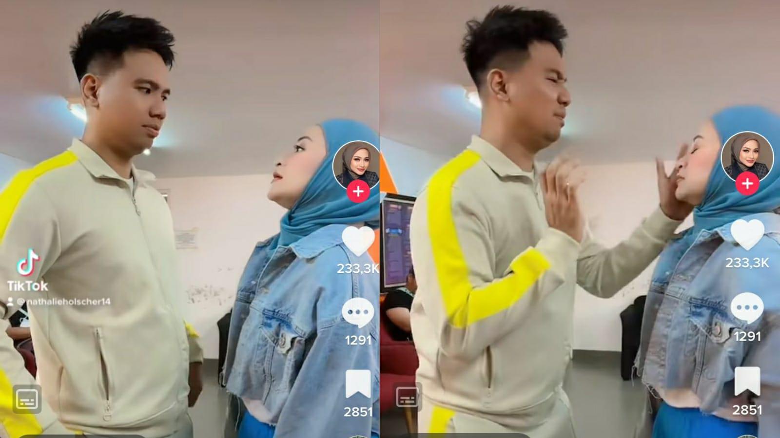 Frans Sudah Berani Pegang Tubuh Nathalie Holscher Bagian Ini, Netizen Langsung Ingatkan Kakak Fuji