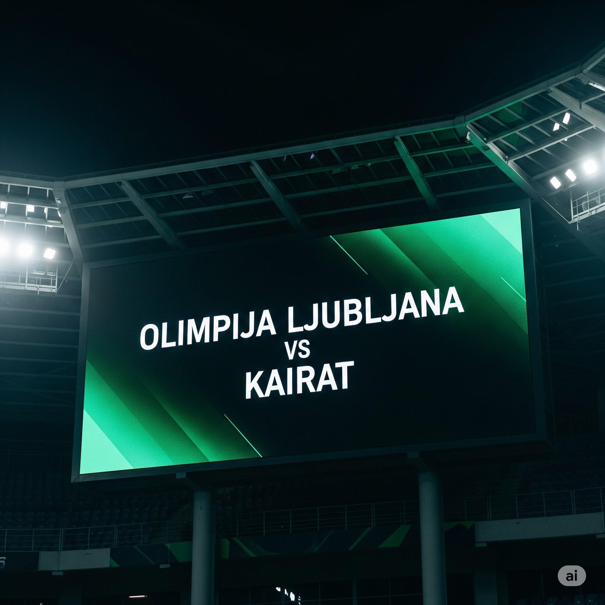 Prediksi Skor Olimpija Ljubljana vs Kairat, Kualifikasi UCL Rabu, 9 ...