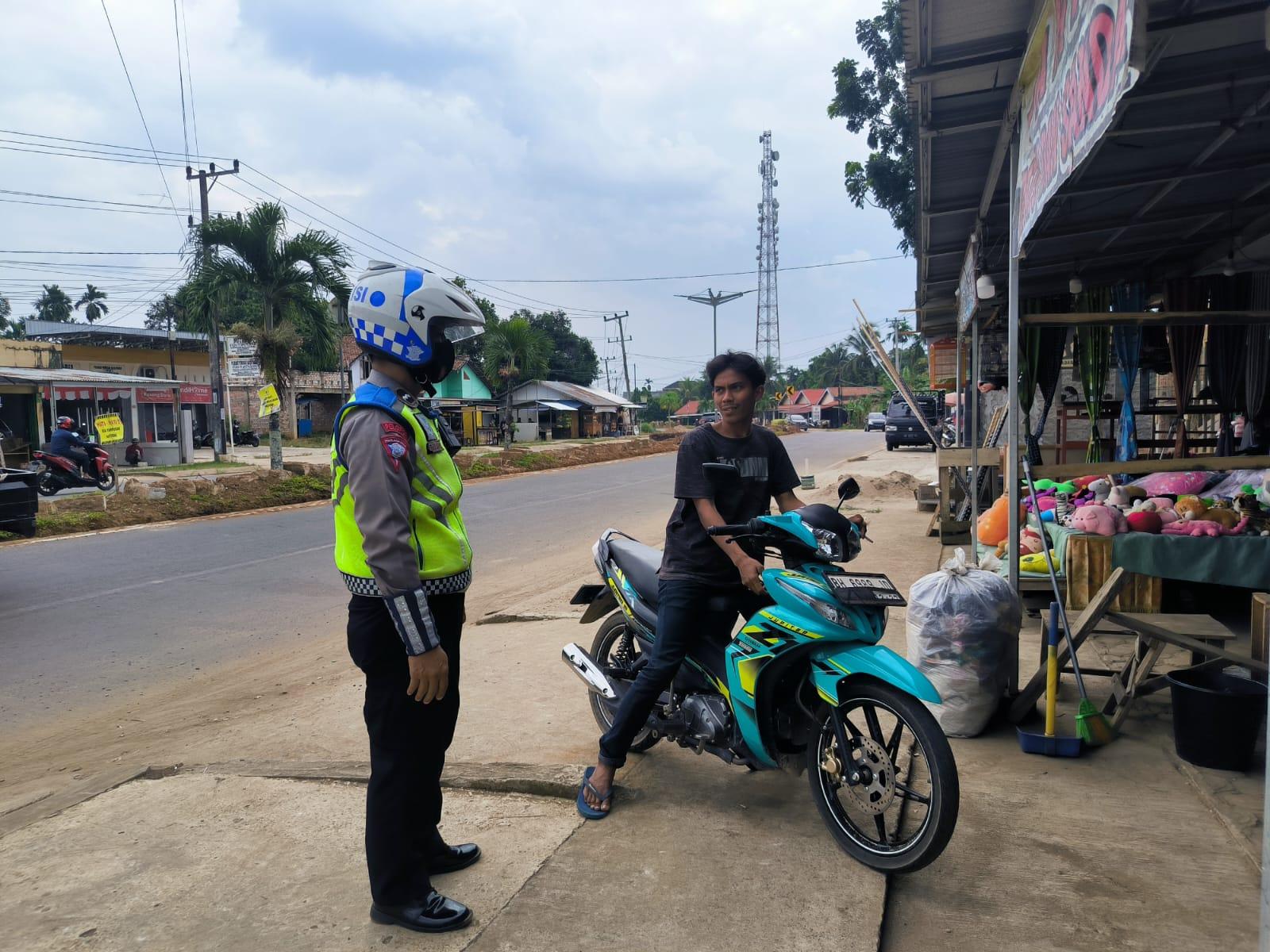 Hari Keempat Operasi Zebra, Sat Lantas Polres Tanjabtim Tilang 87 Pelanggar