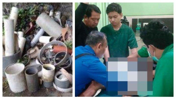 'Punya' Kakek 65 Tahun Ini Nyangkut di Paralon, Ngadu ke Damkar tak Bisa Pipis 2 Hari