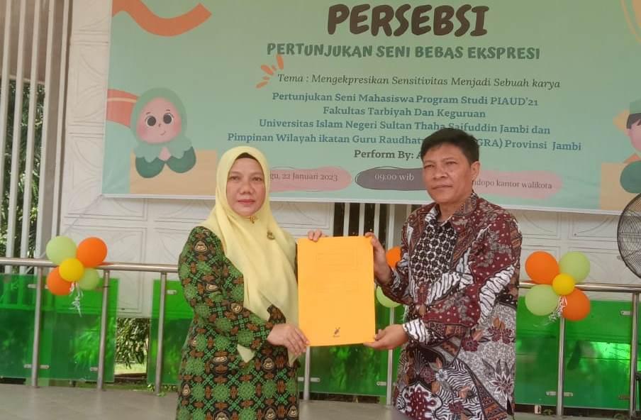PIAUD UIN STS Jambi dan IGRA Provinsi Jambi Lakukan Perjanjian Kerja Sama